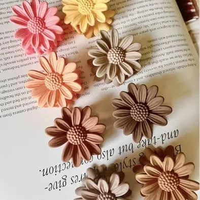 Small Sunflower Hair Claw Clips Frosting Company Lil Tulips