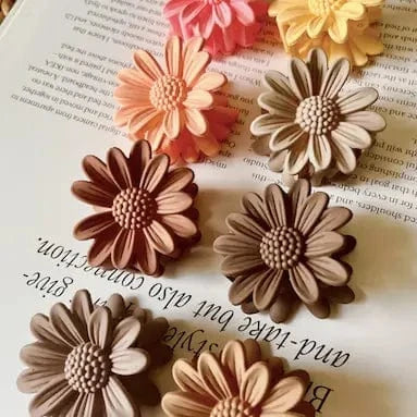 Small Sunflower Hair Claw Clips Frosting Company Lil Tulips