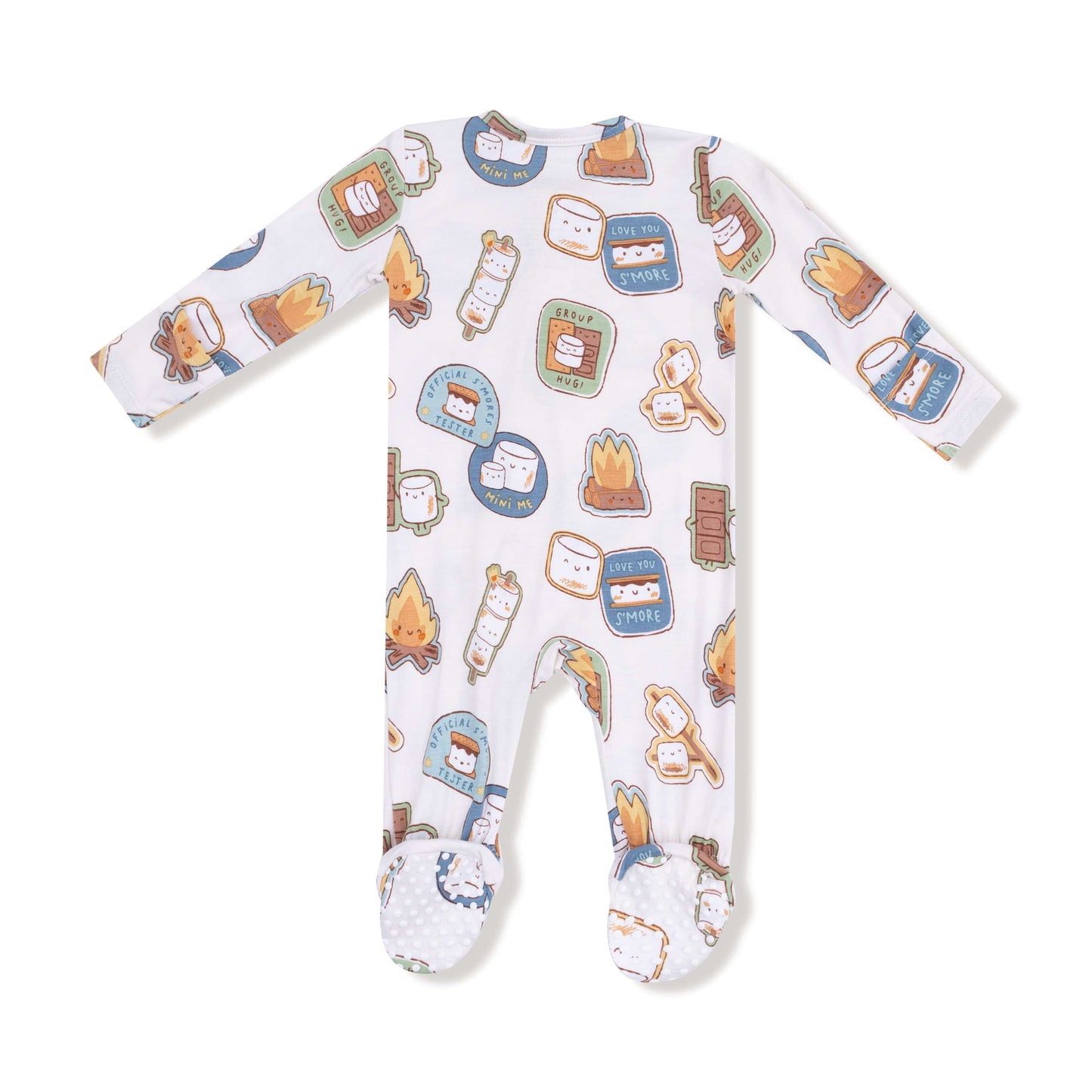 Smores - 2 Way Zipper Footie Angel Dear Lil Tulips
