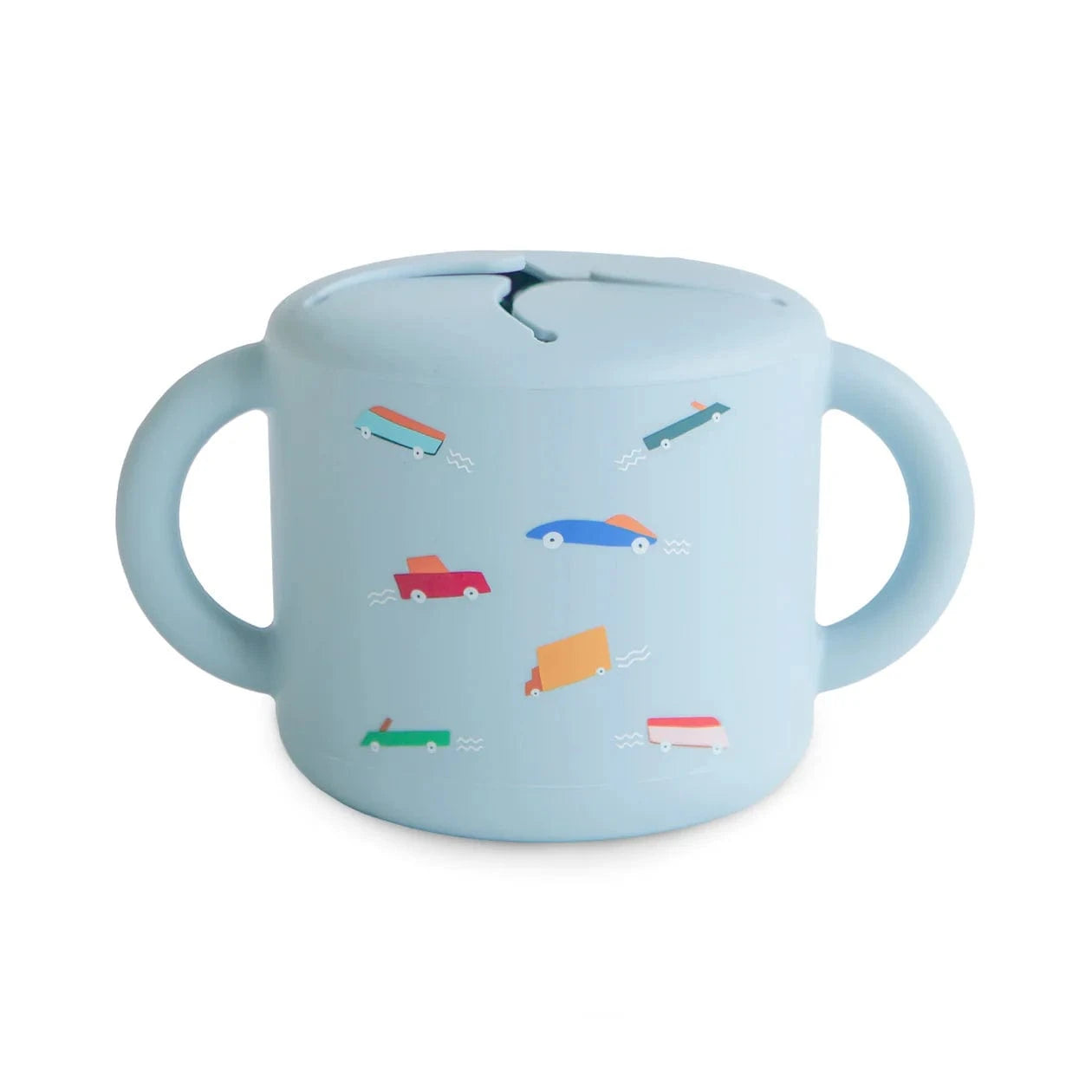 Snack Cup (Retro Cars) Mushie Lil Tulips