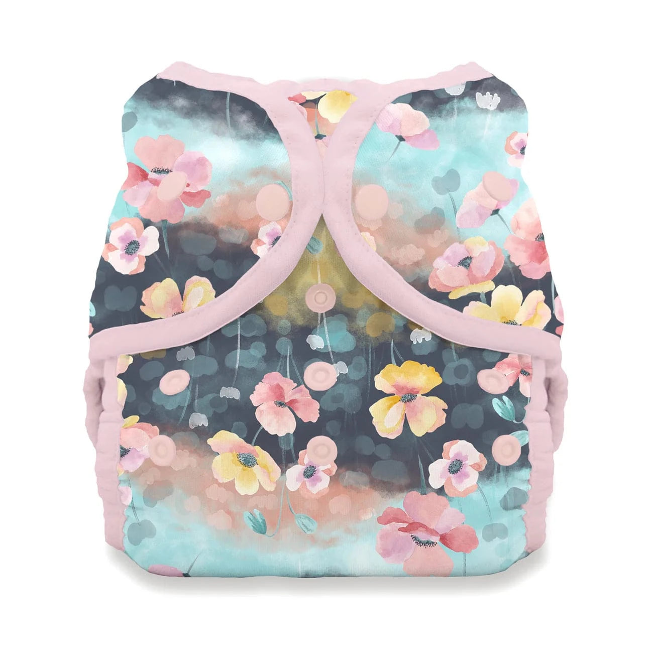 Snap Duo Wrap - Poppy Thirsties Lil Tulips