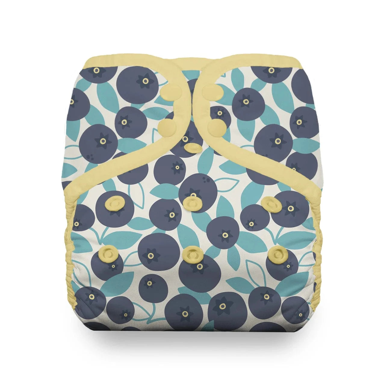 Snap Natural One Size Pocket Diaper - Blueberry Thirsties Lil Tulips