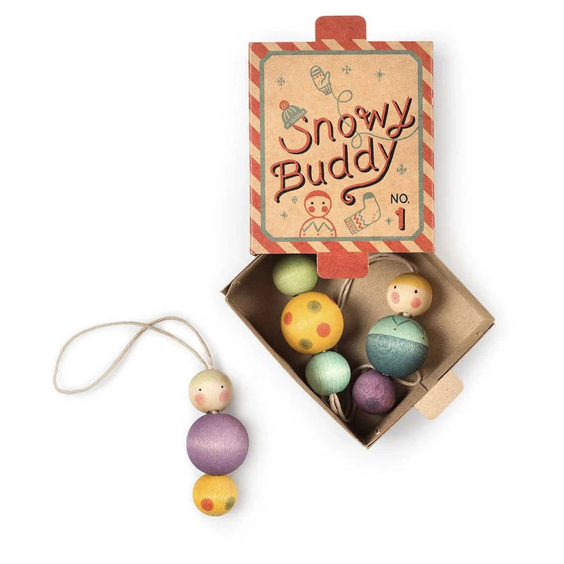 Snowy Buddy Ornaments Grapat Lil Tulips