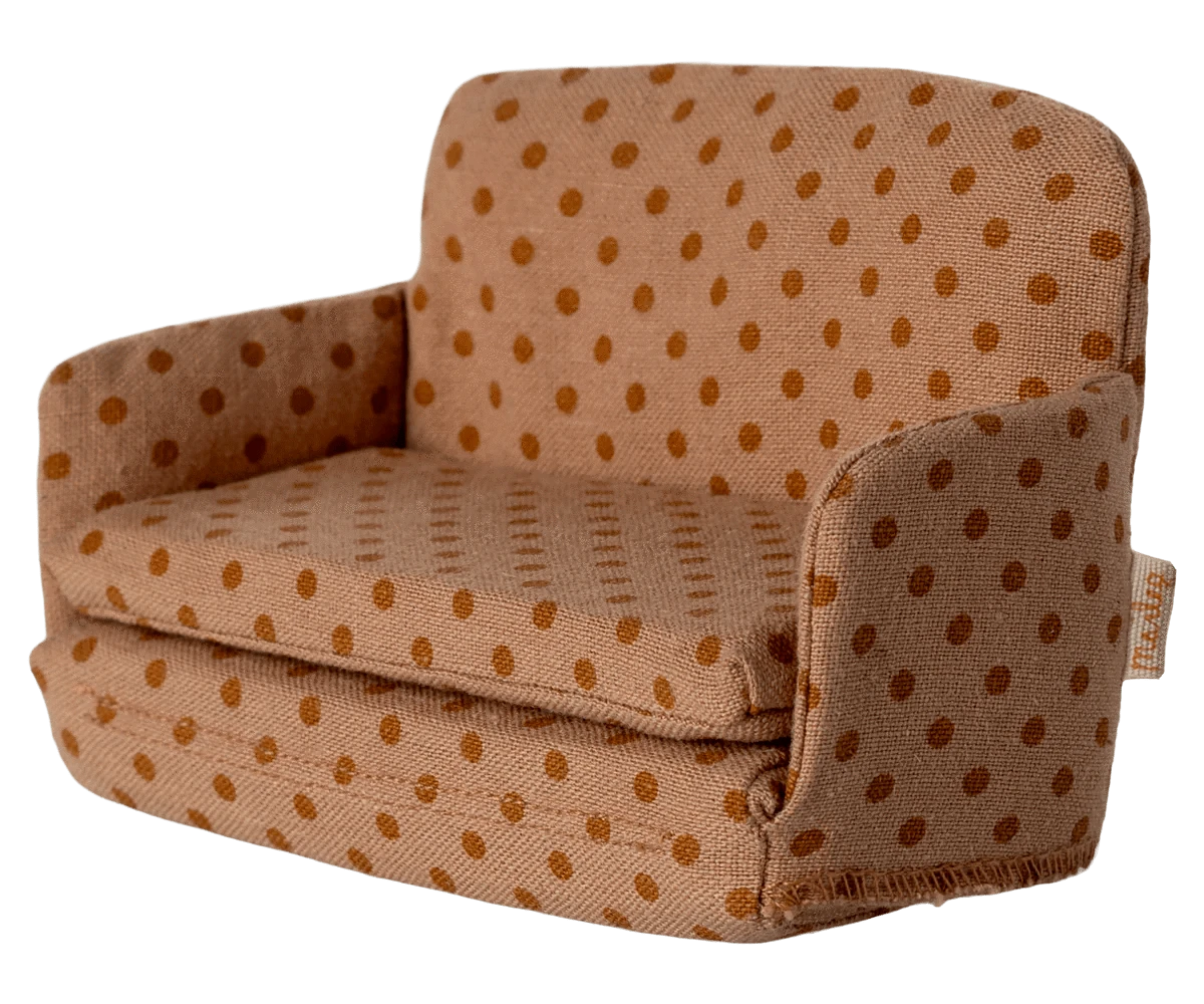 Sofa bed, Mouse - Dots Maileg Lil Tulips