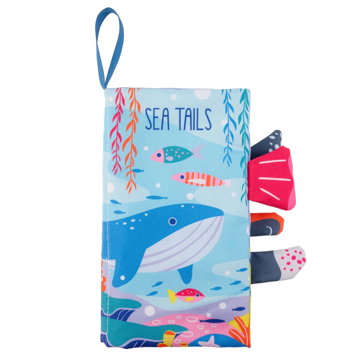 Soft Book with Tails - Sea Tails Stephen Joseph Gifts Lil Tulips