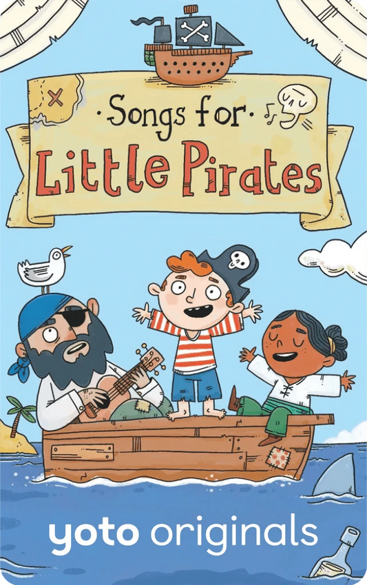 Songs for Little Pirates - Audiobook Card Yoto Lil Tulips