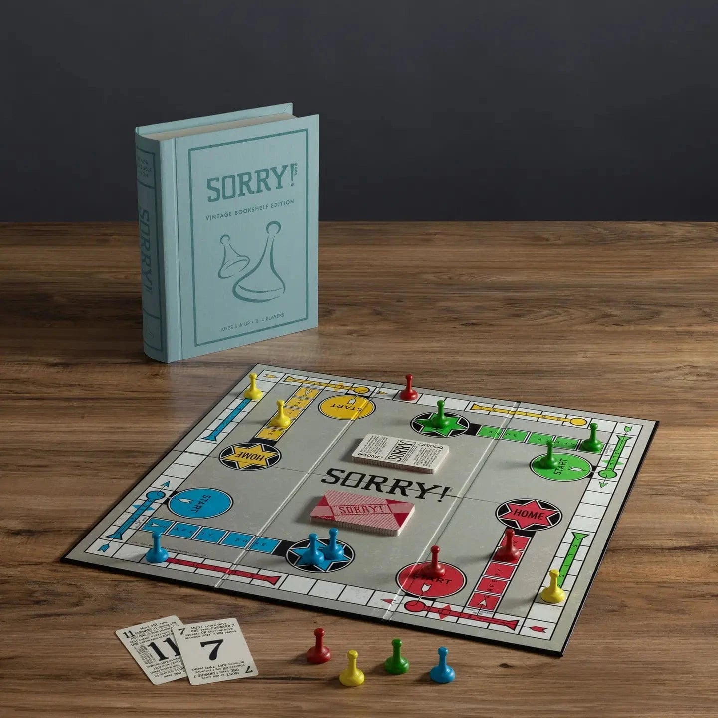 Sorry! Vintage Bookshelf Edition WS Game Company Lil Tulips