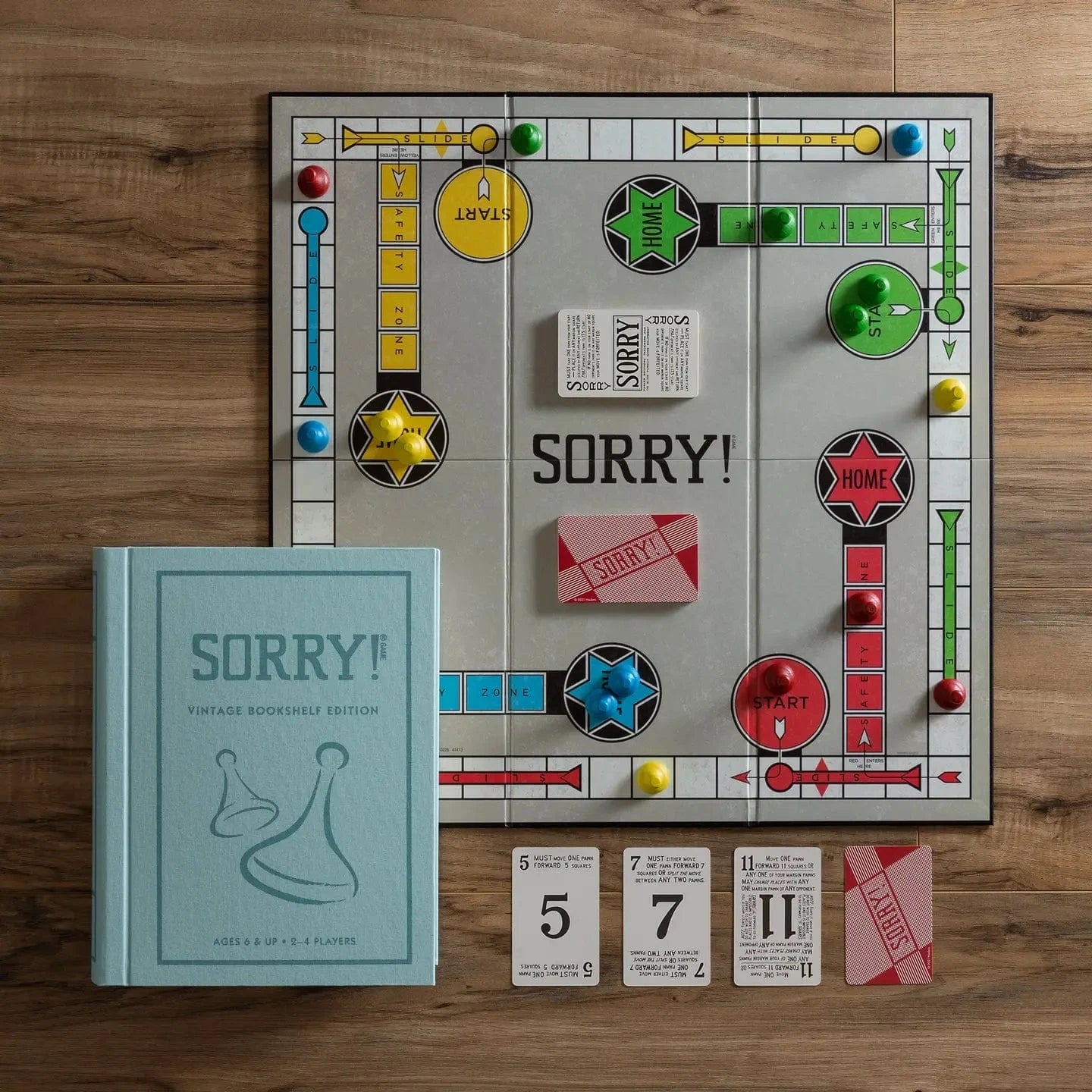 Sorry! Vintage Bookshelf Edition WS Game Company Lil Tulips