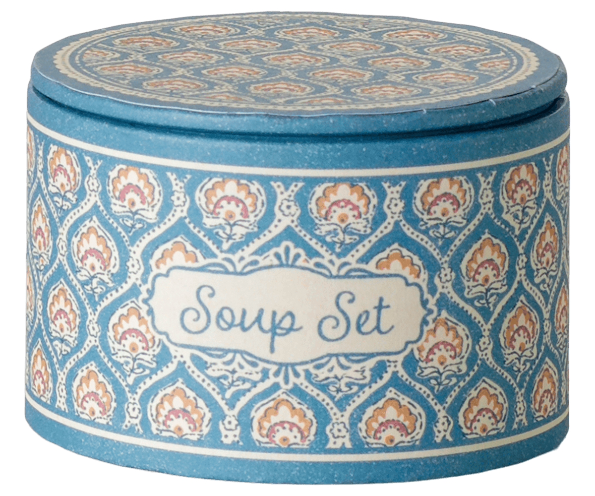 Soup set, Mouse Maileg Lil Tulips