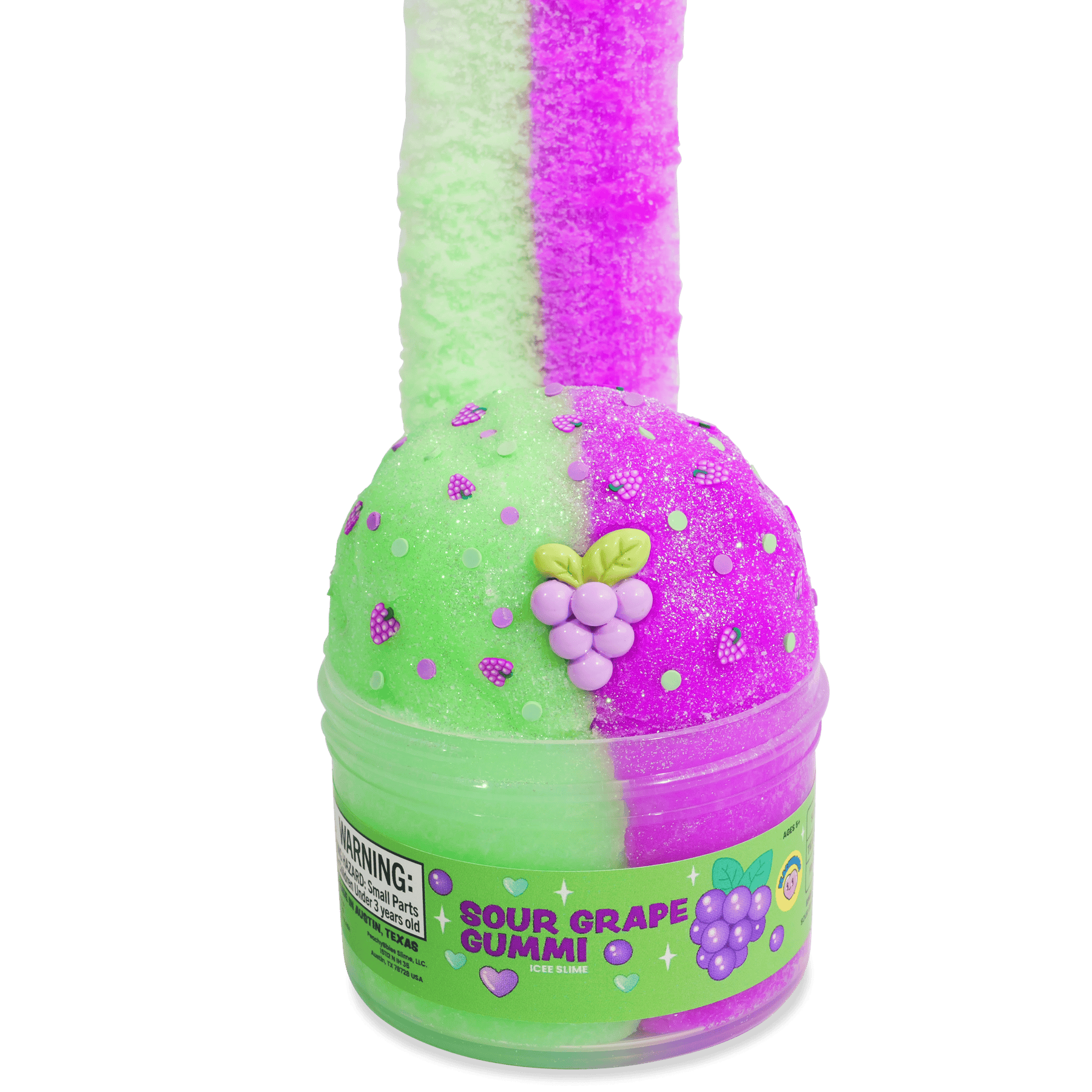 Sour Grape Gummi Slime Peachybbies Lil Tulips