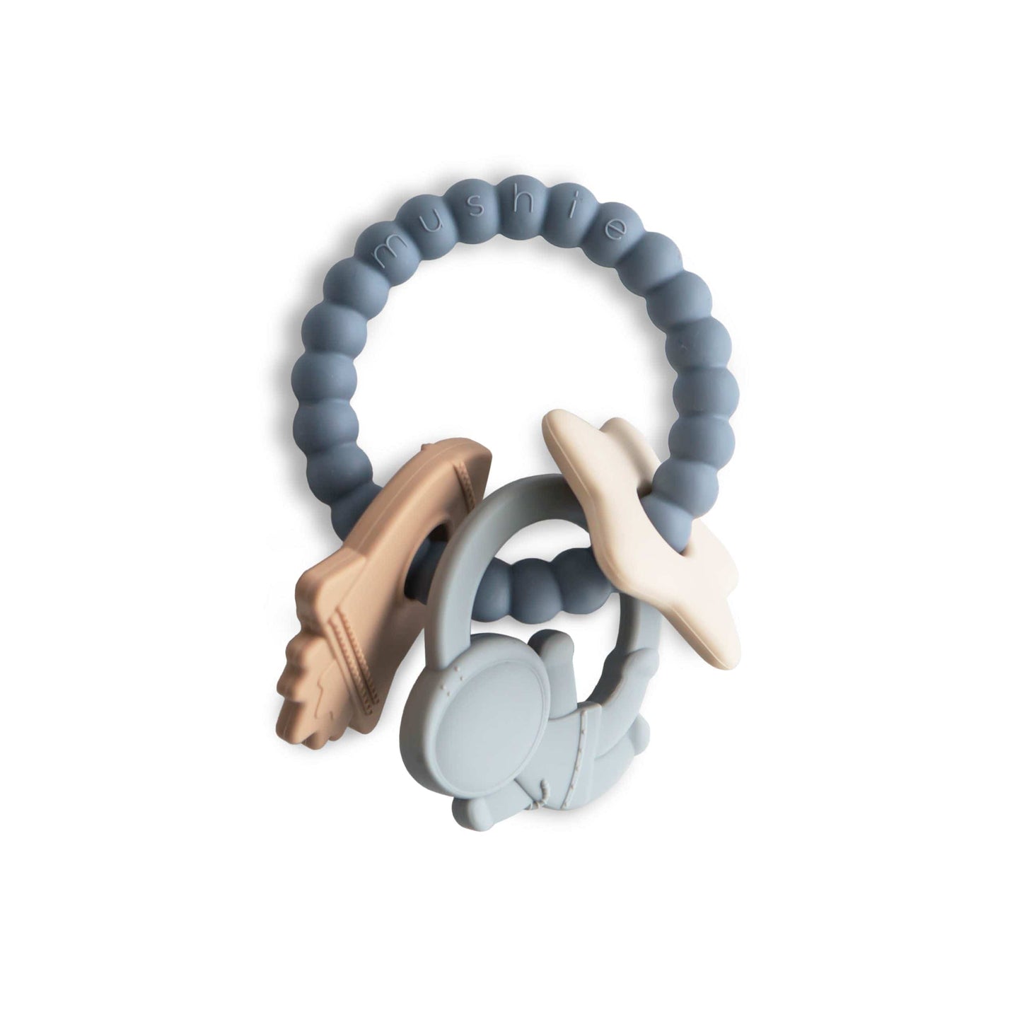 Space Teething Ring Mushie Lil Tulips