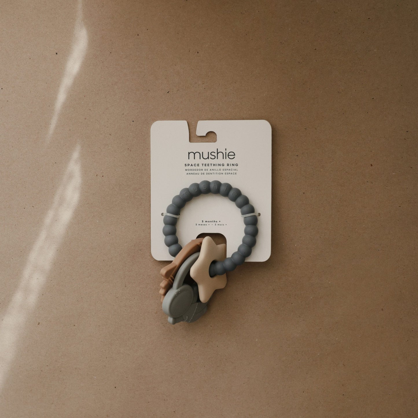Space Teething Ring Mushie Lil Tulips