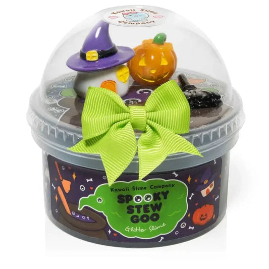 Spooky Stew Goo Glitter Slime Kawaii Slime Company Final Sale Lil Tulips