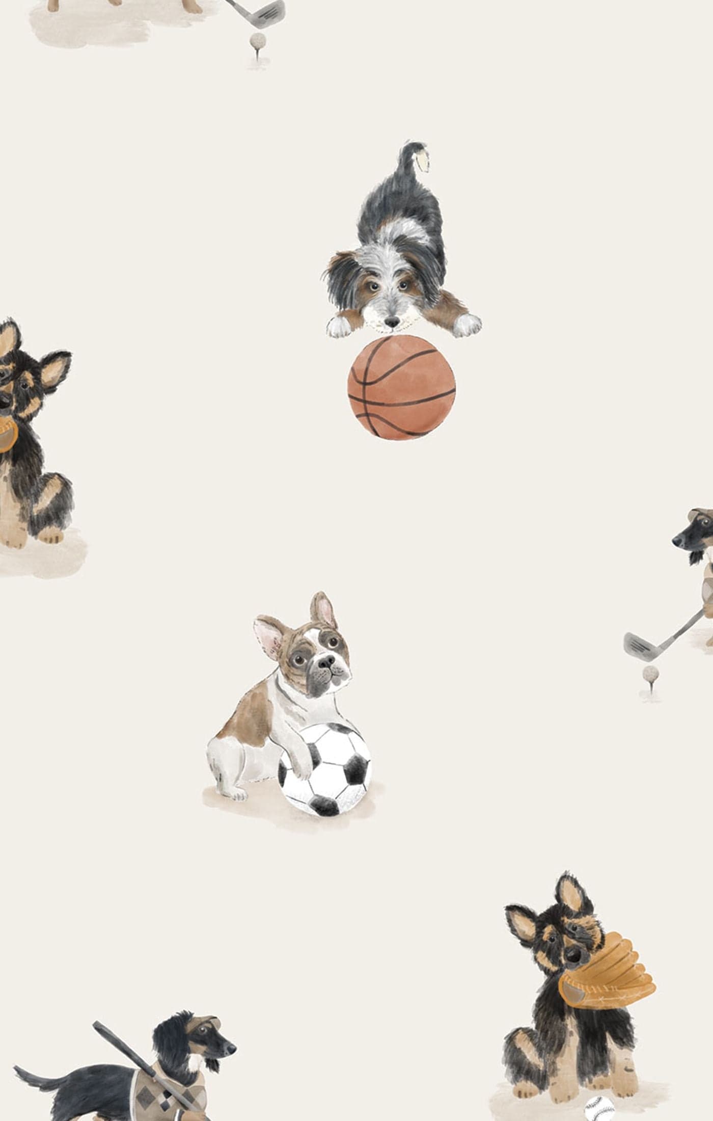 Sporty Puppies - 2 Way Zipper Romper Angel Dear Lil Tulips