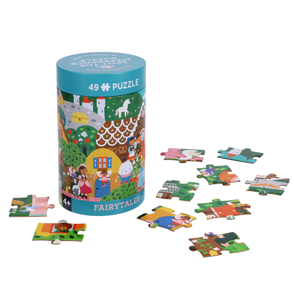 Spot the Difference Puzzle - Fairytales Chronicle Books Lil Tulips