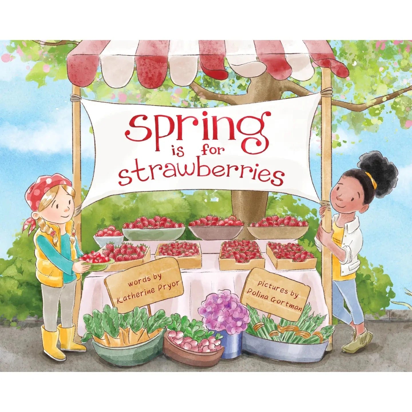 Spring is for Strawberries Schiffer Kids Books Lil Tulips