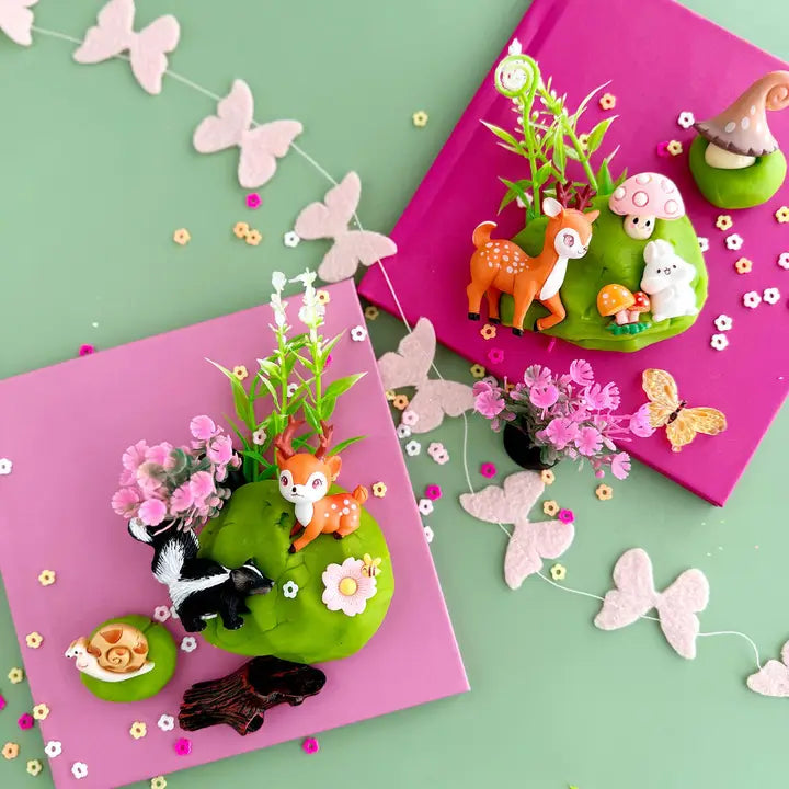 Spring Meadow Kiddough Play Kit Earth Grown KidDoughs Lil Tulips