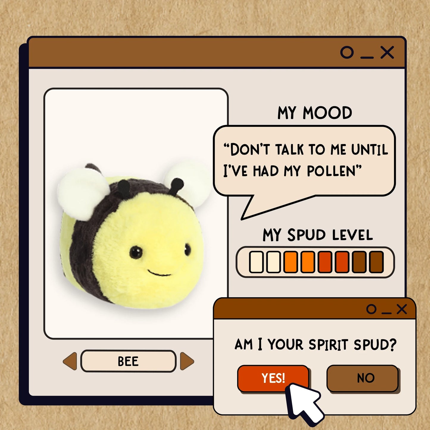 Spudsters™ - 10" Bee Aurora Lil Tulips