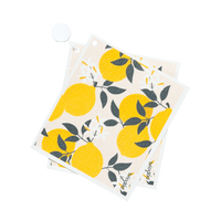 Squeeze the Day Reusable Paper Towels Papaya Reusables Lil Tulips