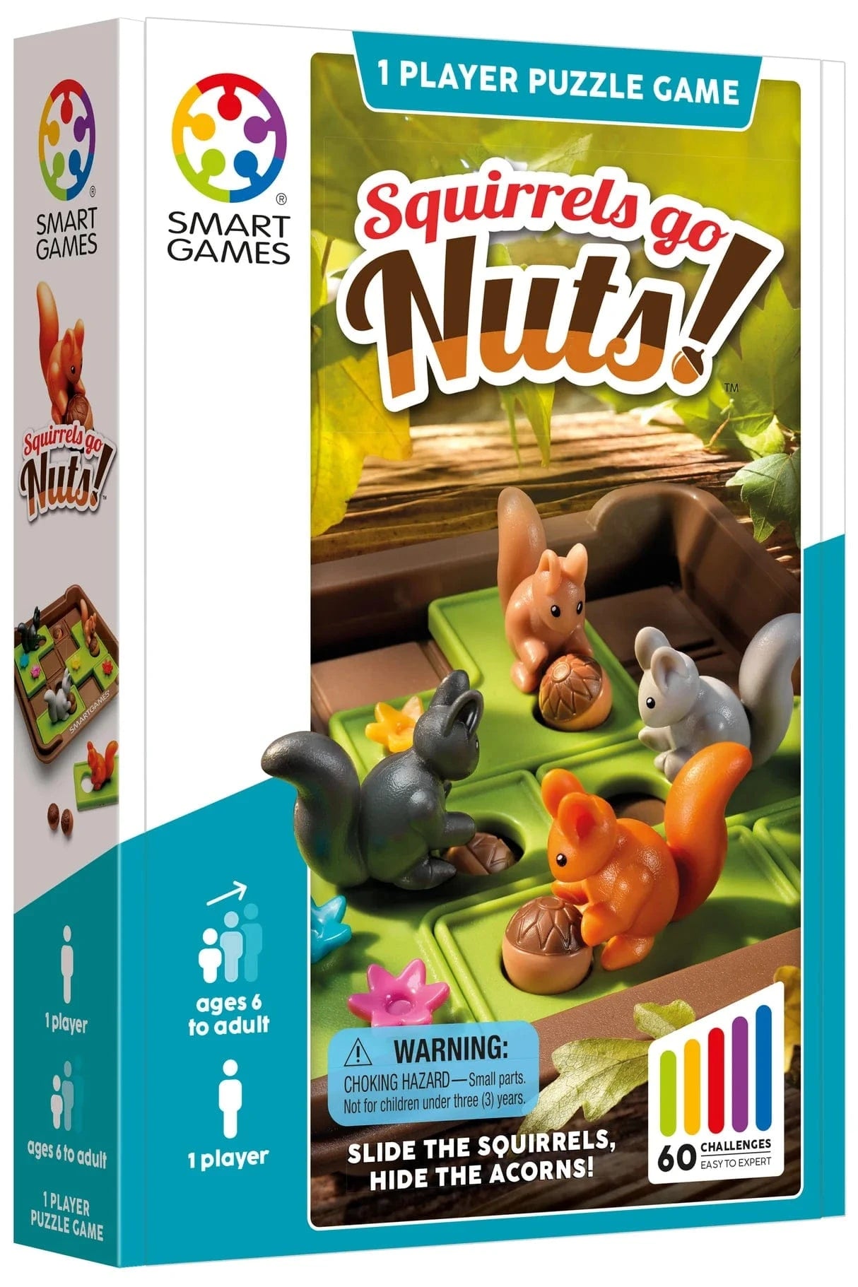 Squirrels Go Nuts! Travel Game SMART Toys and Games Lil Tulips