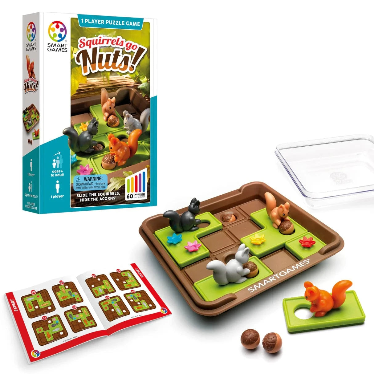 Squirrels Go Nuts! Travel Game SMART Toys and Games Lil Tulips