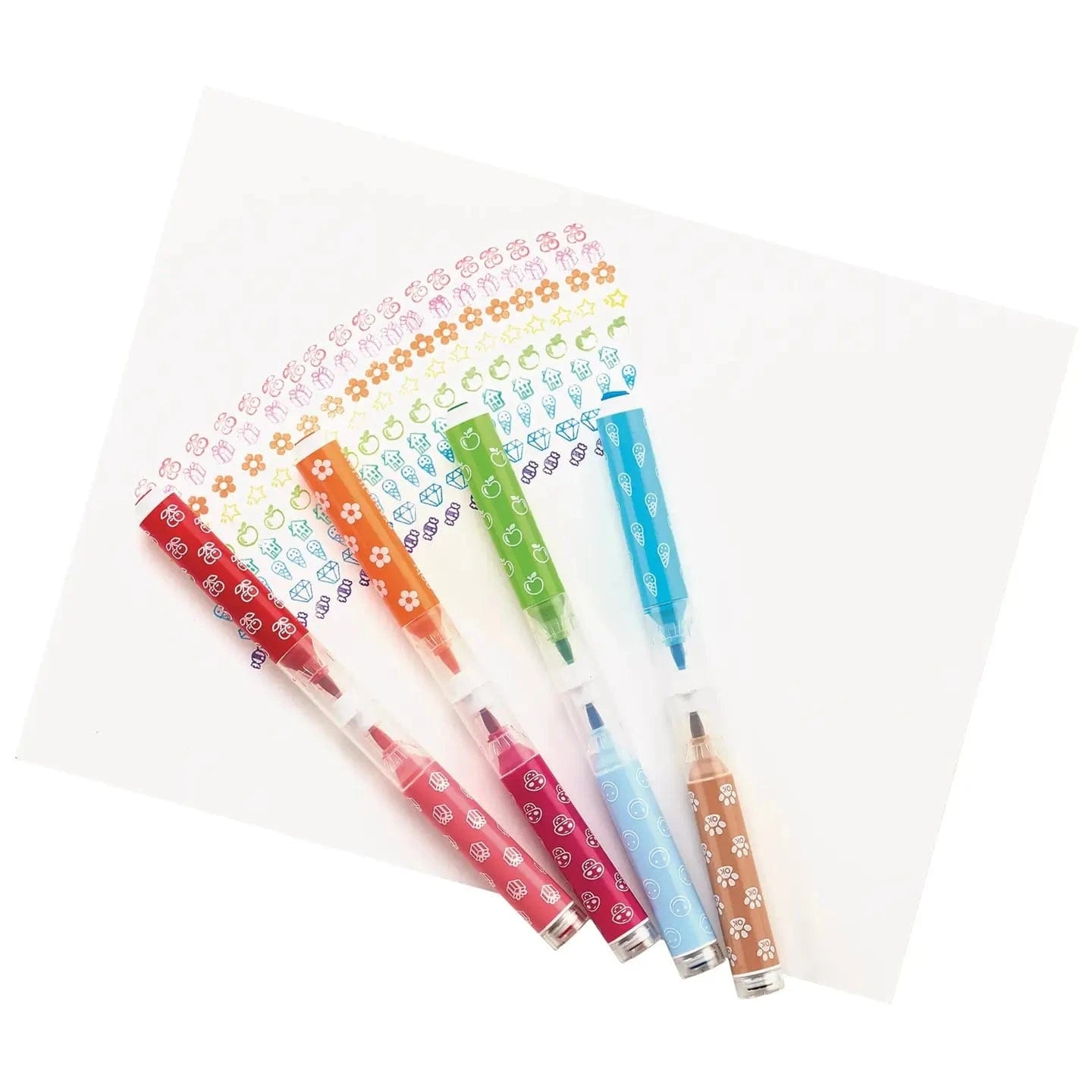 Stampables Scented Double-Ended Stamp Markers - set of 18 OOLY Lil Tulips