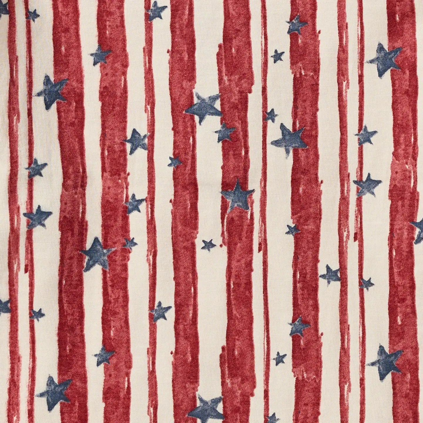 Stars & Stripes Romper Burt's Bees Baby Lil Tulips
