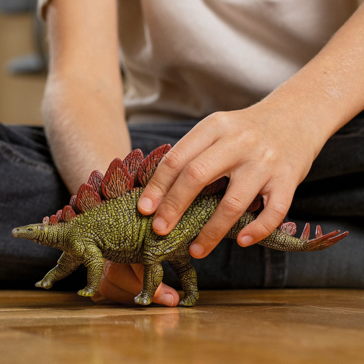Stegosaurus Dinosaur Toy Schleich Lil Tulips