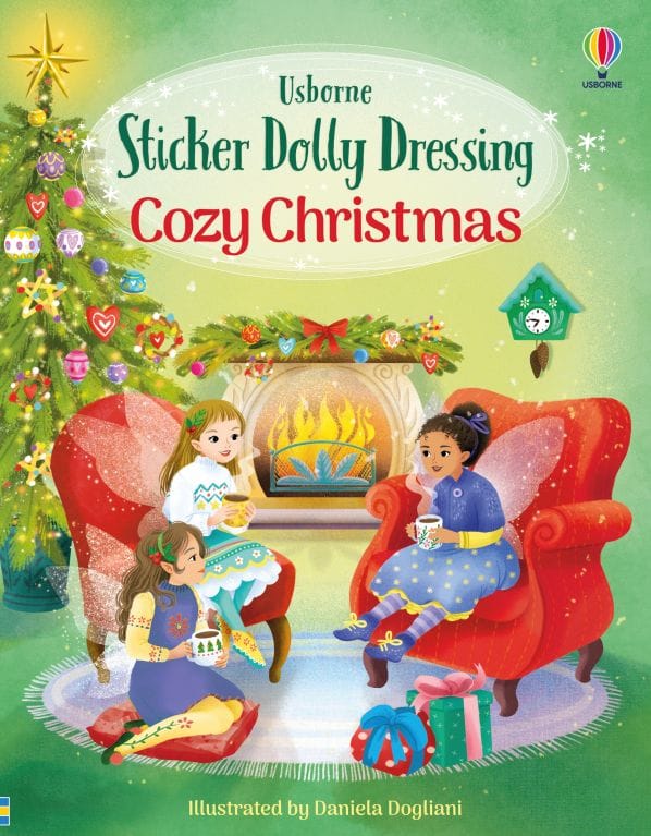Sticker Dolly Dressing Cozy Christmas Harper Collins Childrens Lil Tulips