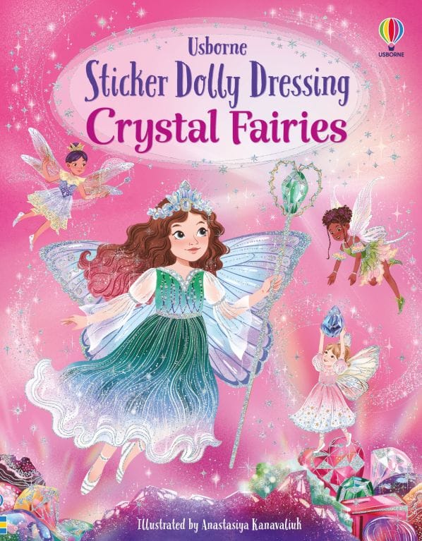 Sticker Dolly Dressing Crystal Fairies Harper Collins Childrens Lil Tulips