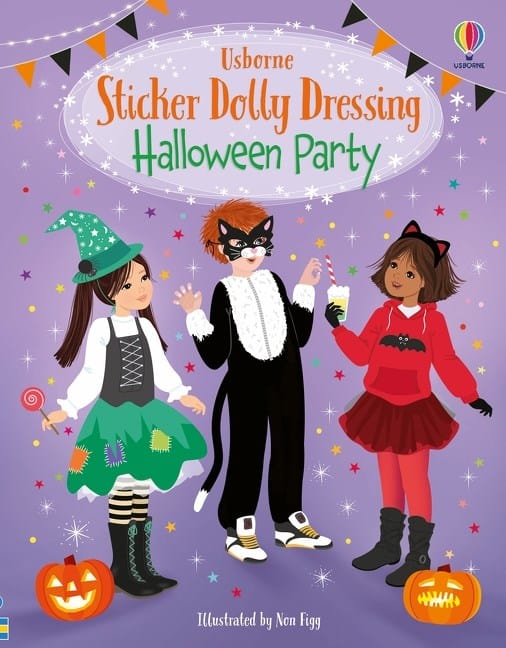 Sticker Dolly Dressing Halloween Party Harper Collins Childrens Lil Tulips