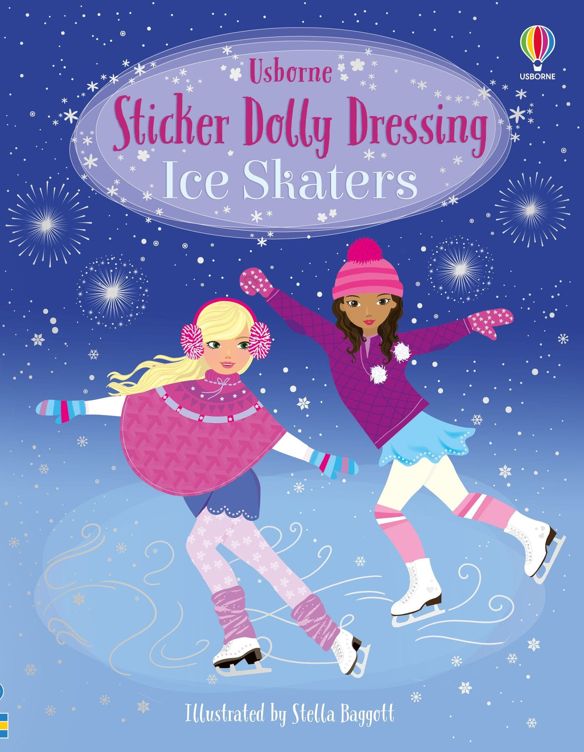 Sticker Dolly Dressing Ice Skaters Harper Collins Childrens Lil Tulips