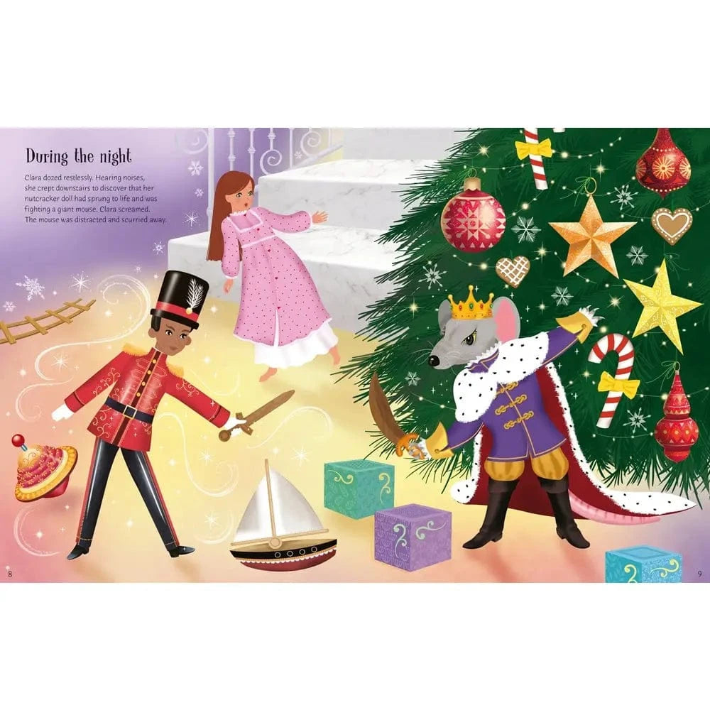 Sticker Dolly Dressing the Nutcracker Harper Collins Childrens Lil Tulips