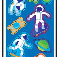 Stickiville Stickers: Astronauts - Skinny (2 Sheets) OOLY Lil Tulips