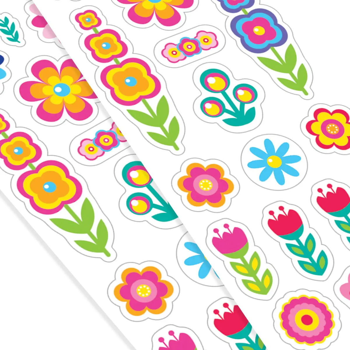Stickiville Stickers: Fun Flowers - Skinny (2 Sheets) OOLY Lil Tulips