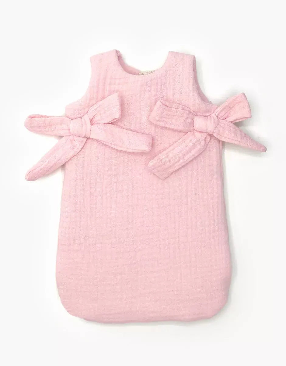 Strawberry Cotton Gauze Doll Sleeping Bag Minikane Lil Tulips