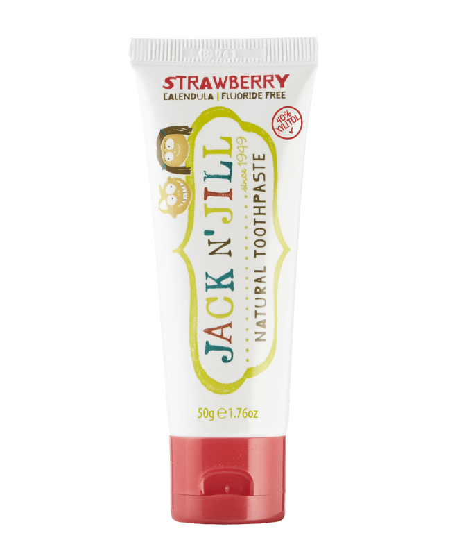 Strawberry Natural Toothpaste Jack n' Jill Lil Tulips