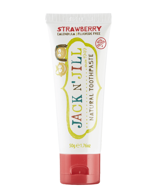 Strawberry Natural Toothpaste Jack n' Jill Lil Tulips