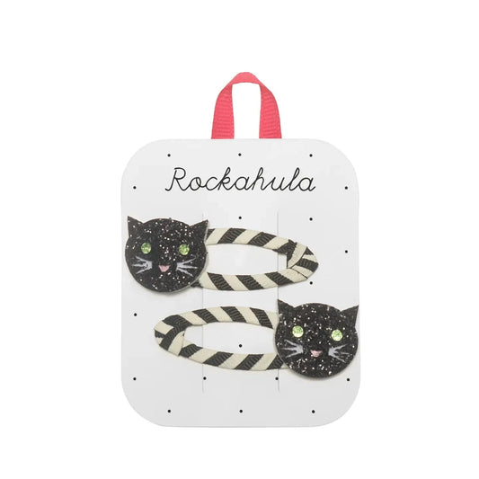 Stripy Cat Hair Clips Rockahula Kids buble Lil Tulips
