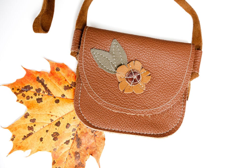 Sunflower Leather Kids Purse Starry Knight Design Lil Tulips