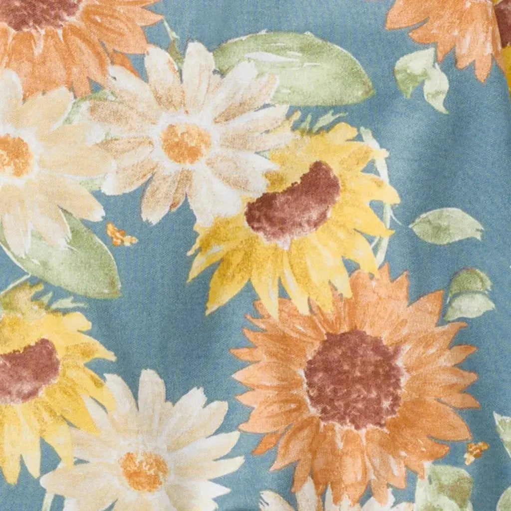 Sunflowers Infant Pj Set Burt's Bees Baby Lil Tulips