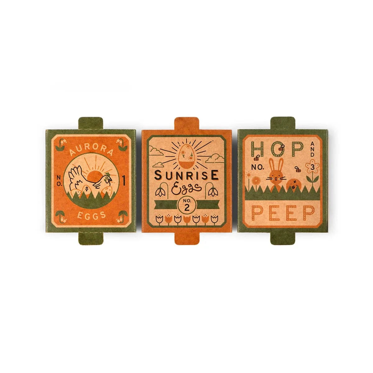 Sunrise Eggs Hanging Ornaments Grapat Lil Tulips