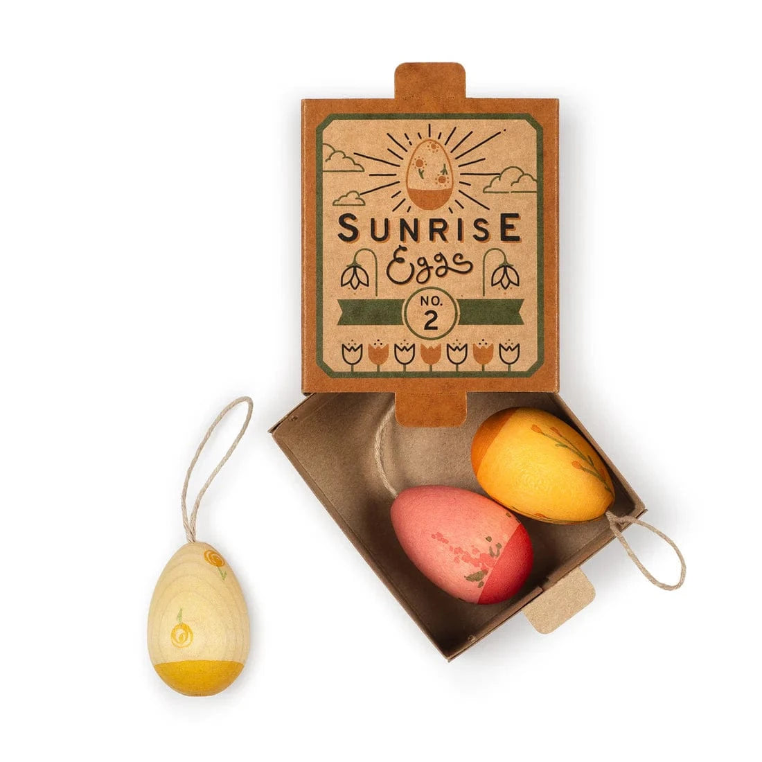 Sunrise Eggs Hanging Ornaments Grapat Lil Tulips