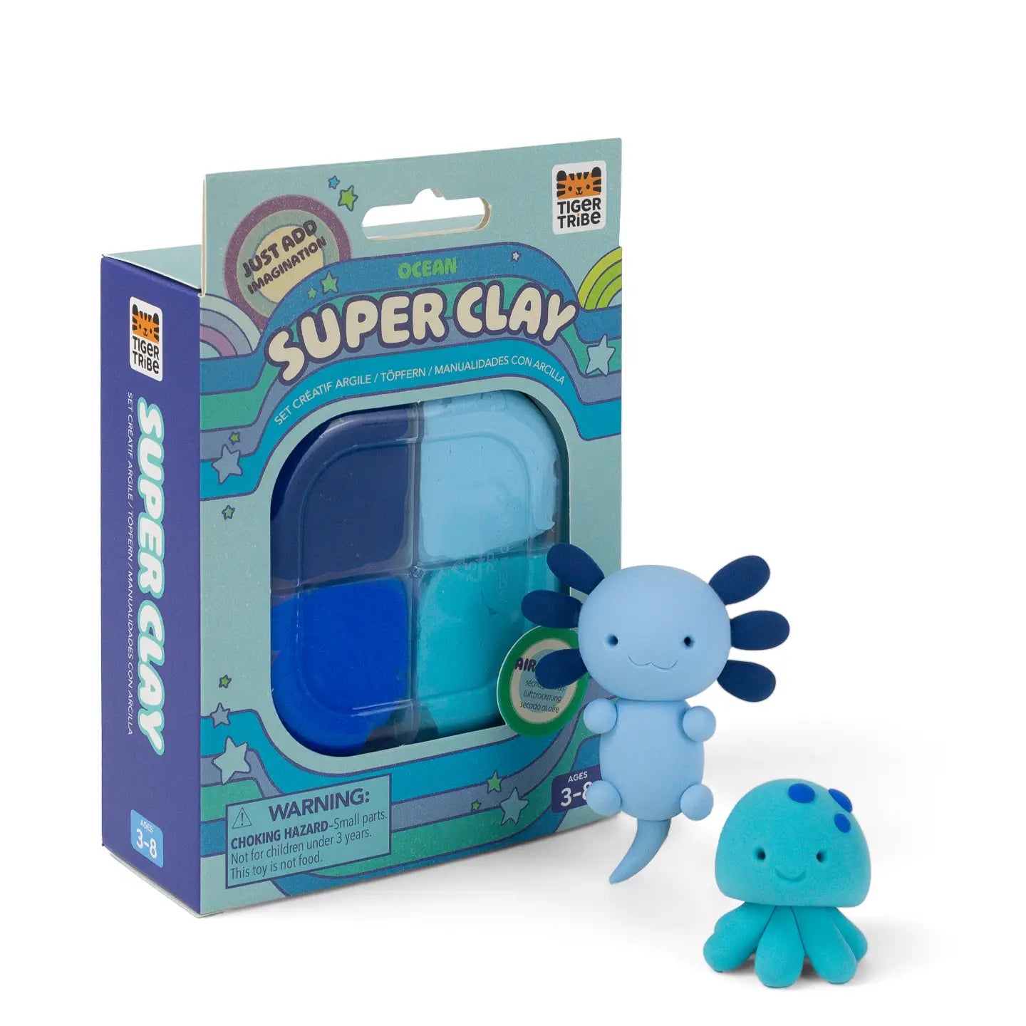 Super Clay - Ocean (Blues) Tiger Tribe Lil Tulips