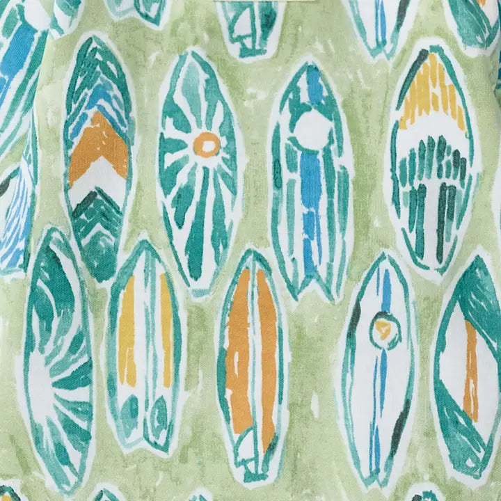 Surf Shop Organic Cotton Two-Piece Pajamas Burt's Bees Baby Lil Tulips