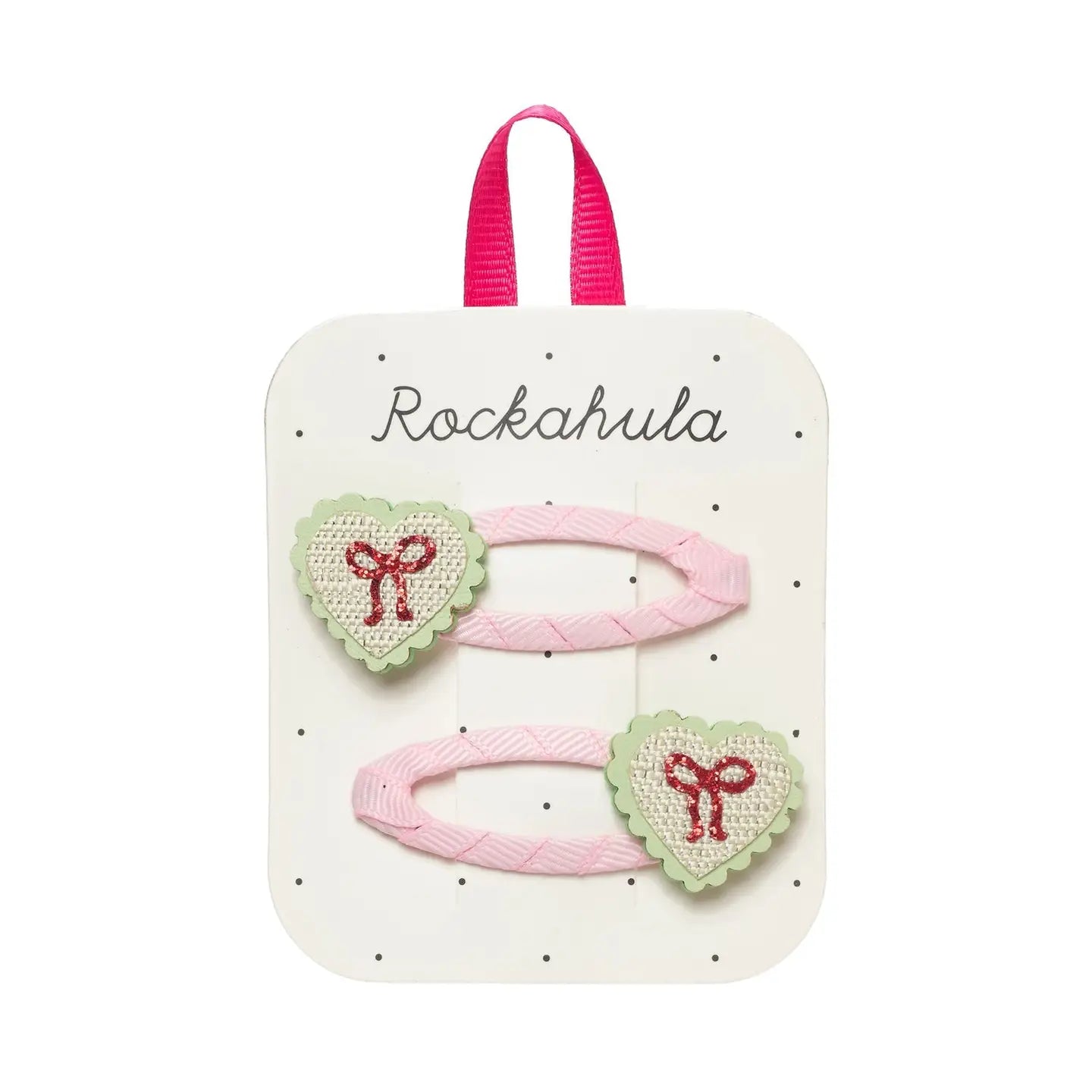 Sweet Heart Bow Clips Rockahula Kids Lil Tulips