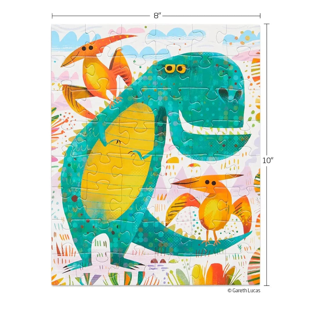 T-Rex and Friends 48 Piece Kids Puzzle Snax WerkShoppe Lil Tulips