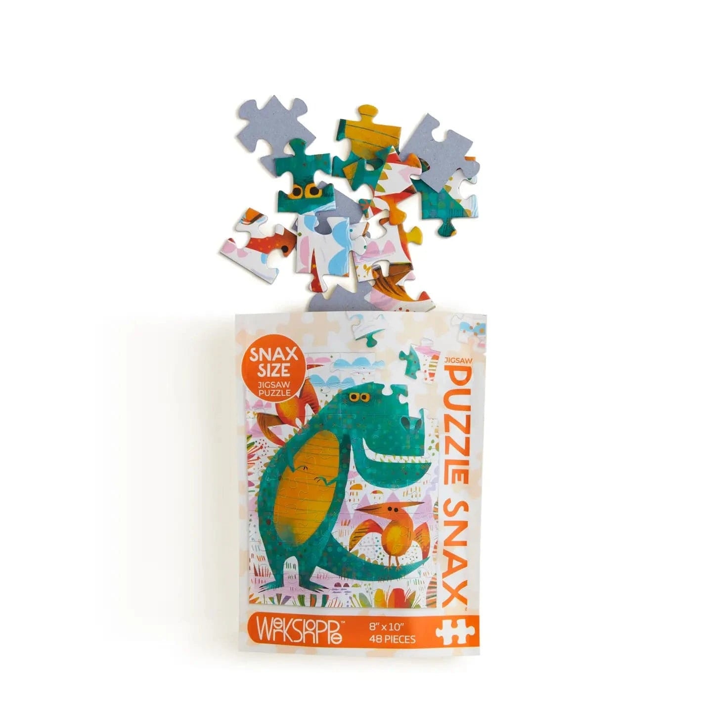T-Rex and Friends 48 Piece Kids Puzzle Snax WerkShoppe Lil Tulips