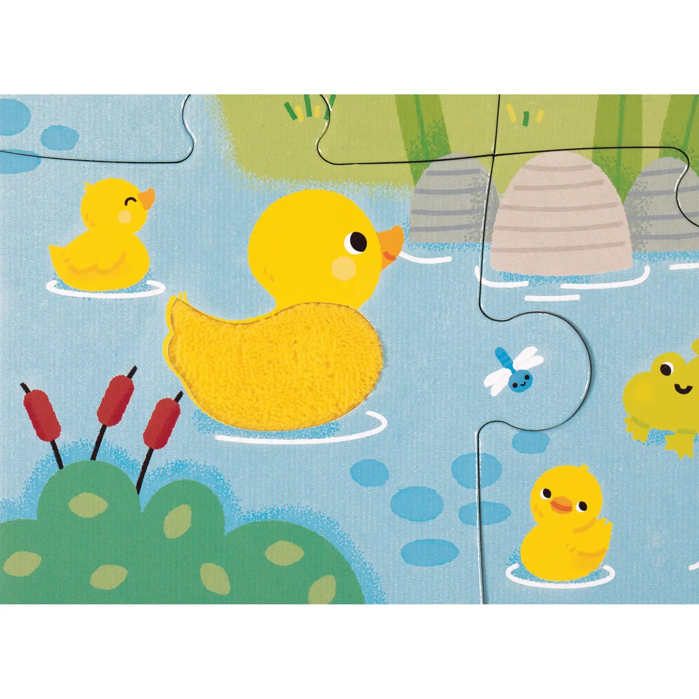 Tactile Farm Puzzle - 20 Pieces Janod Lil Tulips