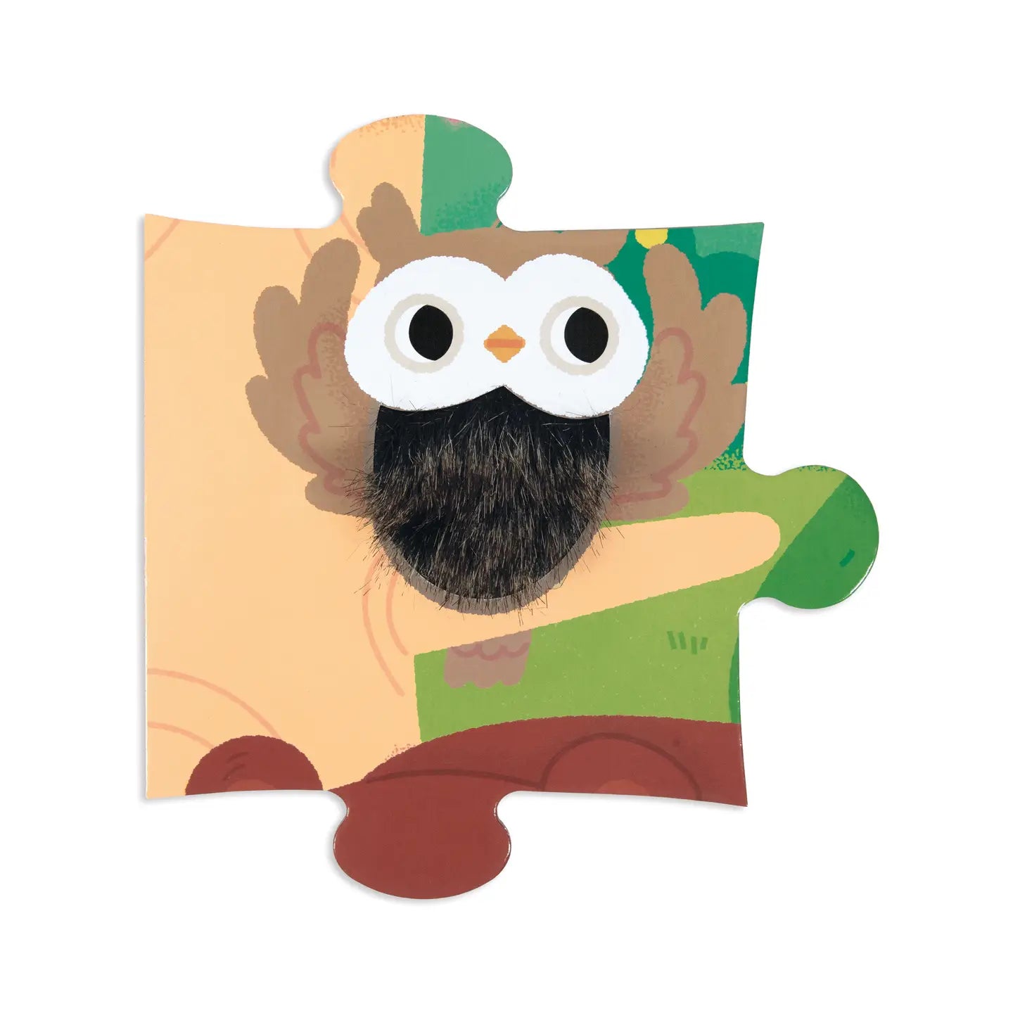 Tactile Forest Puzzle - 20 Pieces Janod Lil Tulips